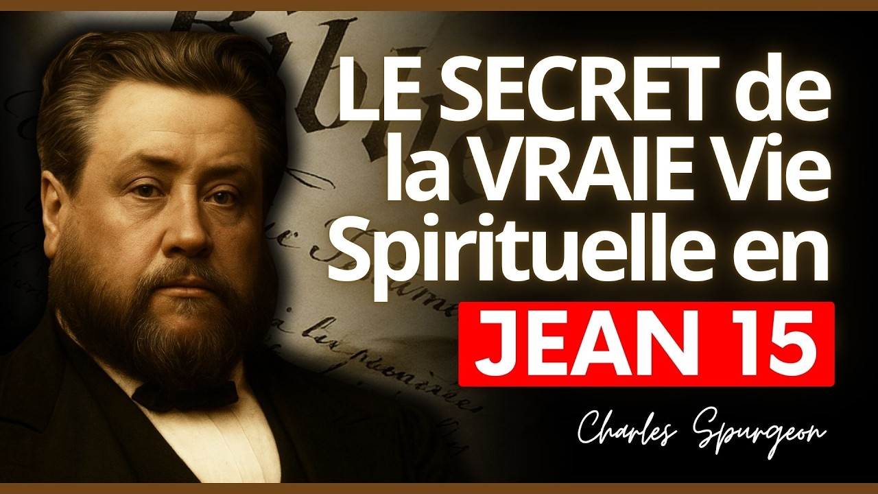 Jean 15 contient le SECRET de la vraie vie spirituelle – Spurgeon
