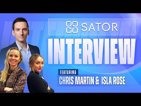 ? WEB 3 NETFLIX KILLER?!?!?!!! ? | SATOR Interview | Isla Rose - Chris Martin - Alexandre Raffin