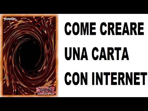 Come creare una carta yu gi oh xyz