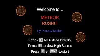 Meteor Rush (Gameplay Clip) (download link in description)