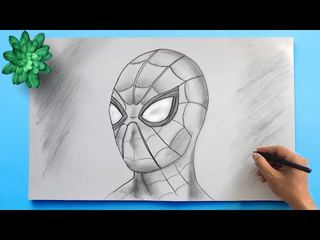 How to Draw Spiderman Step by Step | Spiderman drawing, Drawing  superheroes, Children sketch