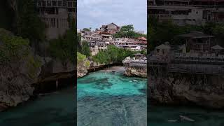 Is this the most beautiful beach in Bali? 🌊 (Uluwatu) #shorts #bali #4k