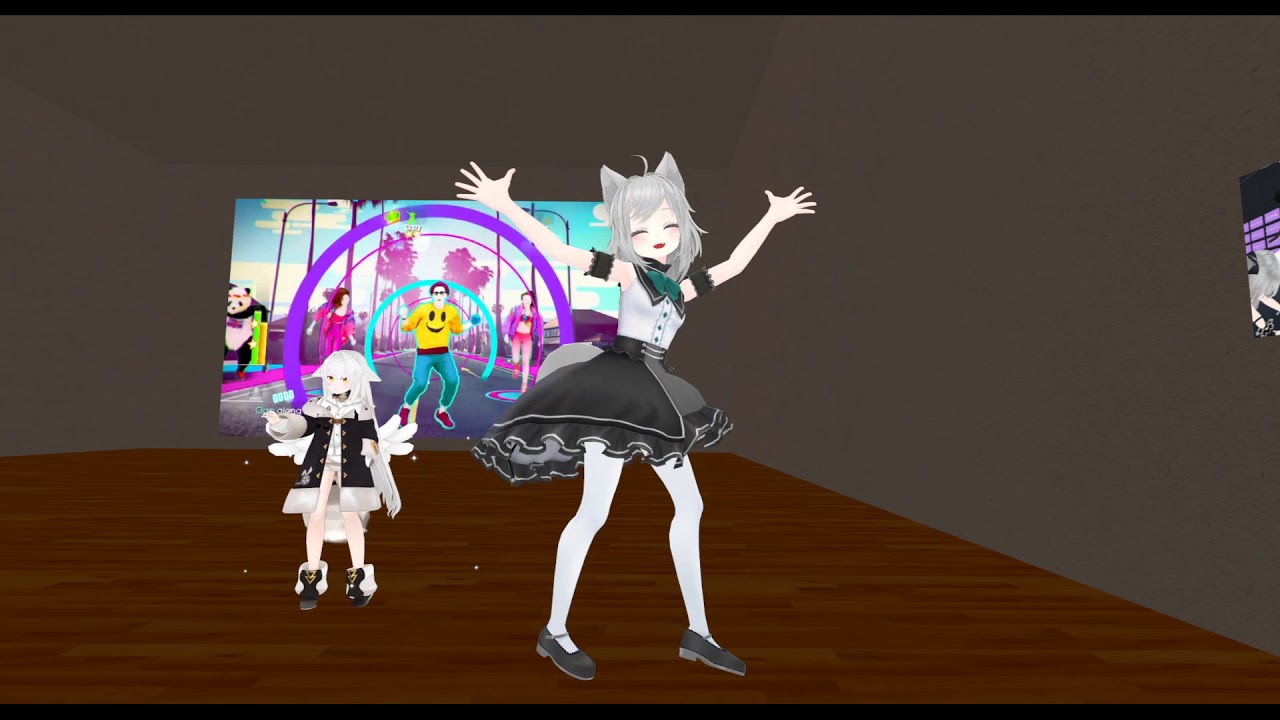 [VRCHAT] 무선킷 구매후 저스트댄스 일상 (Bought htc vive wireless) YouTube