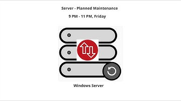 Mark downtime as maintenance