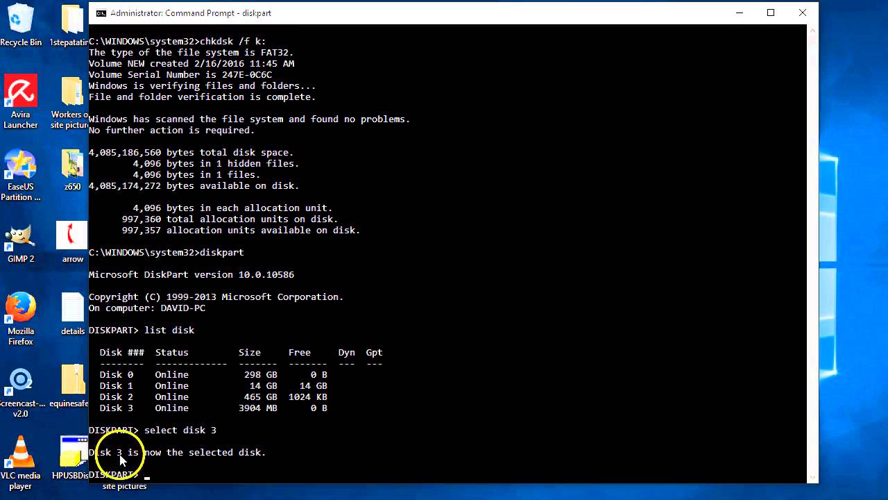 create system repair disk on sd card