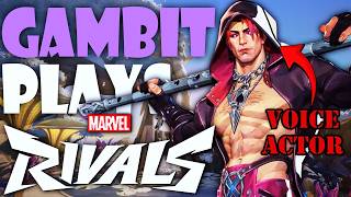Playing Marvel Rivals, but I am the real Gambit.