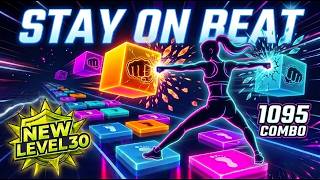 STAY ON BEAT #30🔥New Series 4K🔥Interactive Immersive Warm Up Full Body Cardio Workout No Equipment