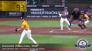 Connor Hamilton Prospect Video, RHP, Mongomery Bell Academy Class of 2025, CF