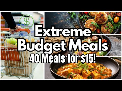 Extreme Budget Meals