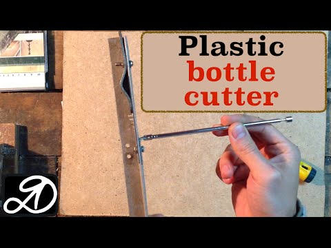 Plastic Bottle Cutter. How To Make A Device For Cutting Ribbon Of PET Bottles