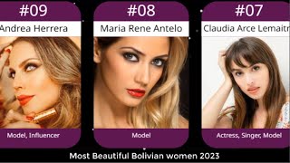 Comparison: Most Beautiful Bolivian women 2023 Comparison: Most Beautiful Bolivian women 2023