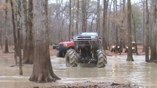 Big mud trucks going through swamp by TheMudbogger79 66,981 views 12 years ago 2 minutes, 24 seconds