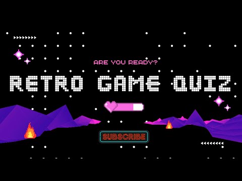 Retro Gaming Trivia Challenge | Retro Game Quiz #7 ?