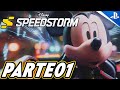 Disney Speedstorm Gameplay Español PS5 - Parte 1 - Capitulo 1 y 2 Mickey y Donald