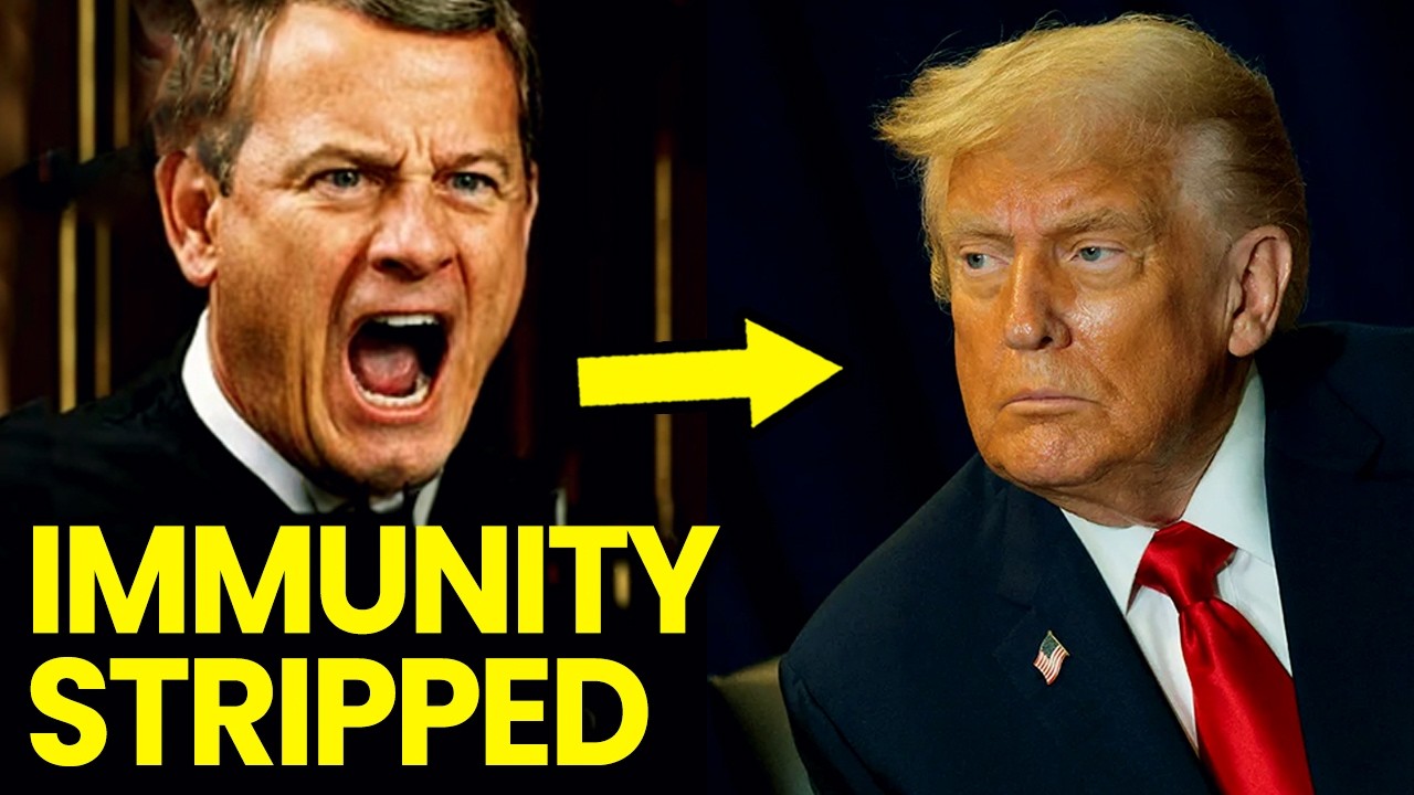 Trump FREAKS OUT as Supreme Court STRIPS All Immunity - YouTube