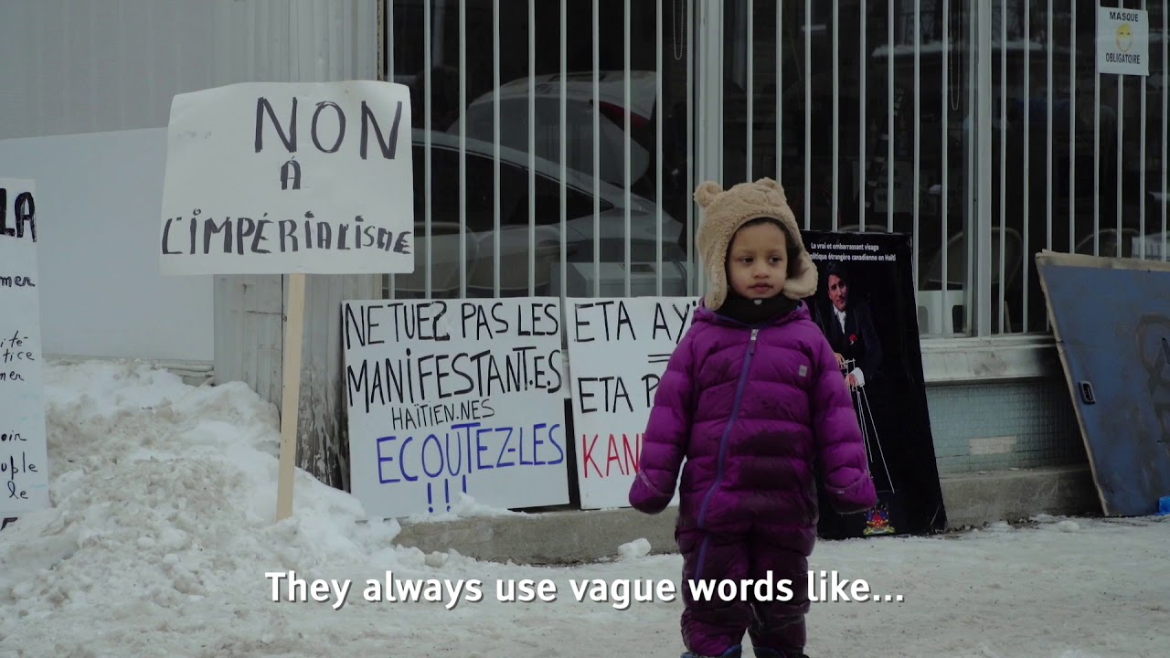 « Jovenel Moïse doit quitter le pouvoir! » MTL Haitians Denounce Canadian Complicity