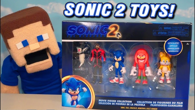  Sonic The Hedgehog 2 The Movie Plush Figure Collection