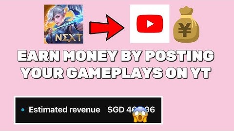 HOW TO EARN MONEY BY POSTING MLBB GAMEPLAYS?? watch this video‼️💗
