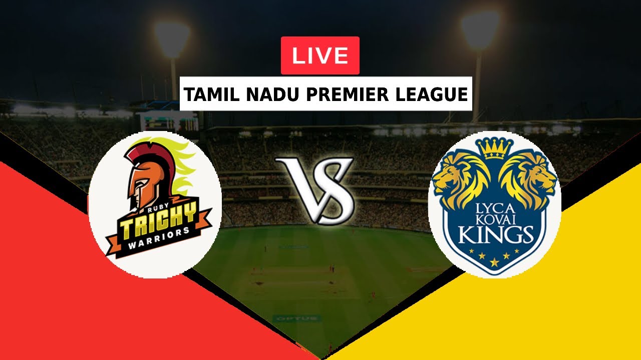 🔴LIVE RTW VS LKK | TAMIL NADU PREMIER LEAGUE 2022 | RUBY TRICHY WARRIORS VS LYCA KOVAI KINGS | TNPL