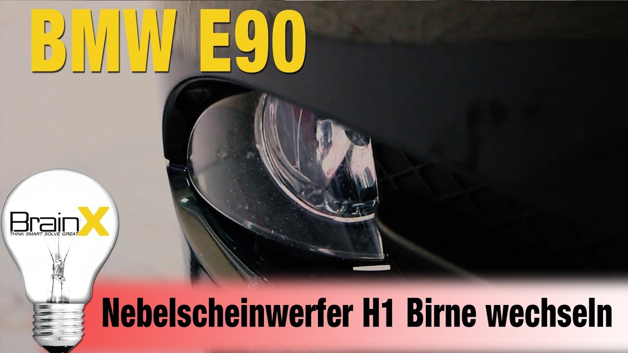 Nebelscheinwerfer Birne Wechseln Bmw 3er E90 Youtube