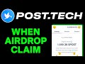 Post tech airdrop claim  post tech post token claim  when post tech airdrop claim start