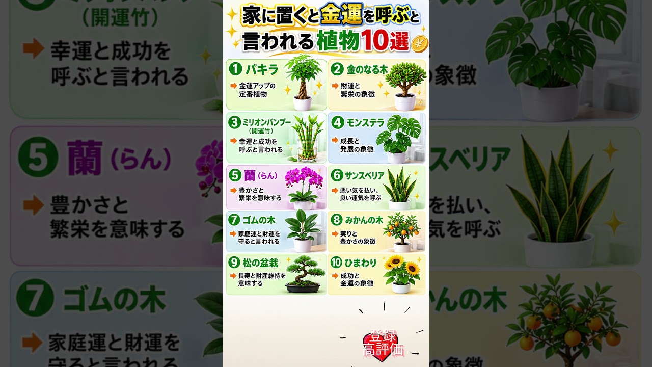 家に置くと金運を呼ぶと言われる植物10選