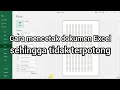 Cara mencetak Dokumen Excel sehingga tidak terpotong