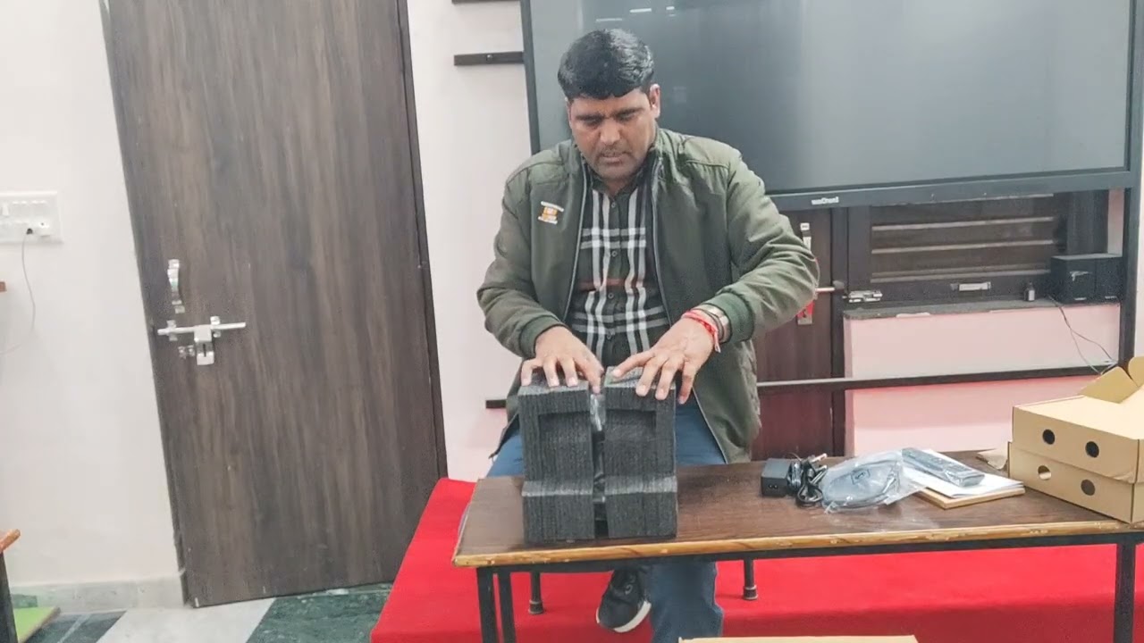 Unboxing of New camera 4k ptz 