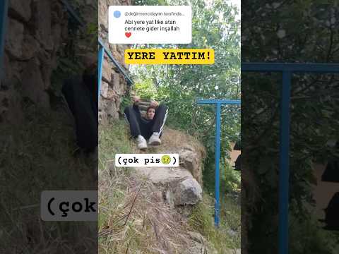 yere yattım! Sıradaki görev ne olsun? #keşfet #ytdayibenionecikarnolur #keşfetedüş #akım #öneçıkar