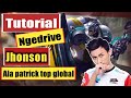 Tutorial NgeDrive jhonson | Noob bisa pake jhonson berkat patrik Top 1 global | mobile legend
