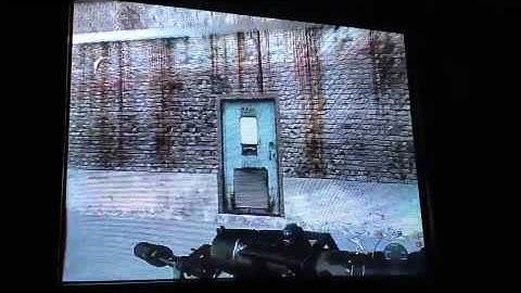 MW2 hidden out of map glitch
