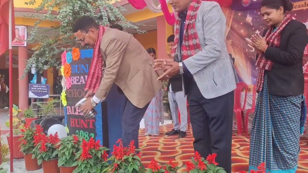 Today's Formal Program of Talent Hunt 2082