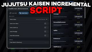 [FREE] Jujutsu Kaisen Incremental Script | Auto Roll, Auto Farm, Auto Boss, Auto Grade | PC & MOBILE