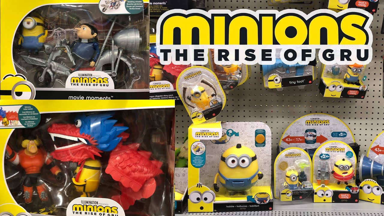 Minions The Rise Of Gru New Toy Hunt At Walmart And Target Youtube