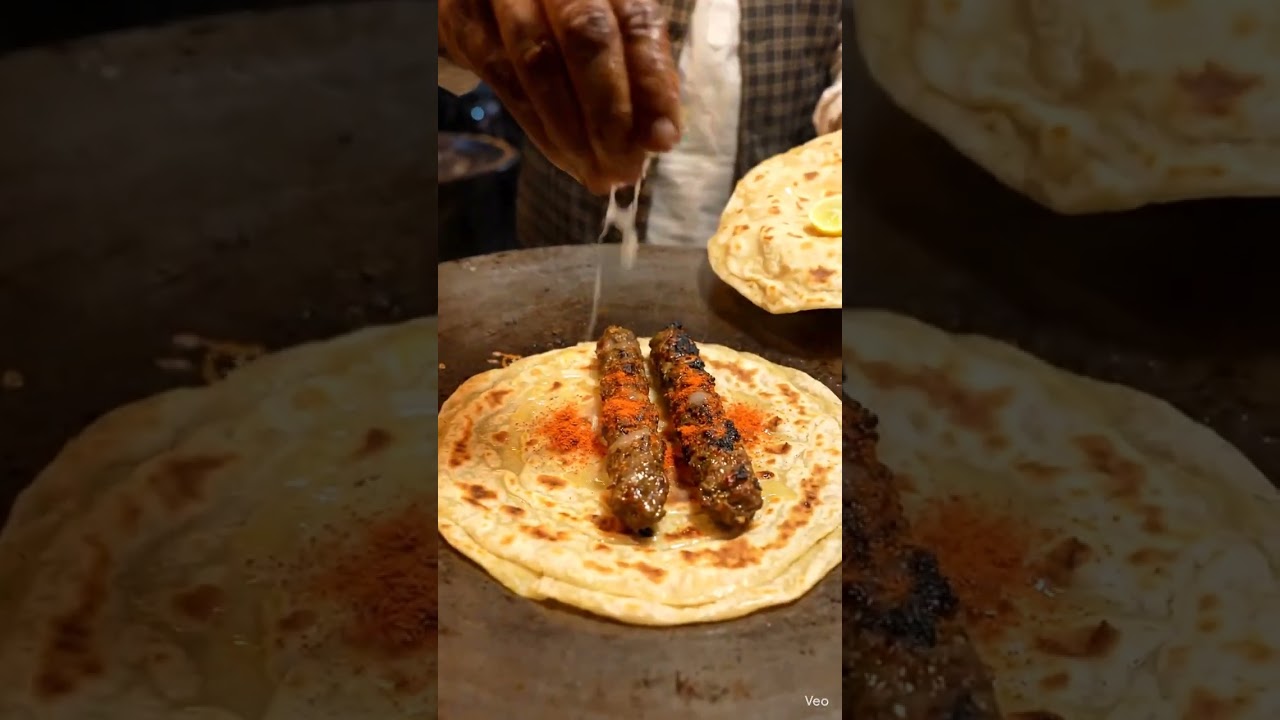 ⁣Original Seekh Paratha Mumbai #short