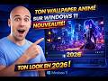 Comment mettre un WALLPAPER anime pour changer le look de ton WINDOWS 11