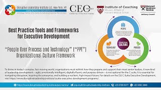 The People First Over Processes & Technology (PPT) Organizational Culture Framework