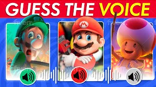 Can You Guess The Mario Characters By Their Voice...! Fun Challenge🍄🔊