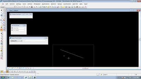 MicrostationV8I SS4 5.14 Multi Point Keyin