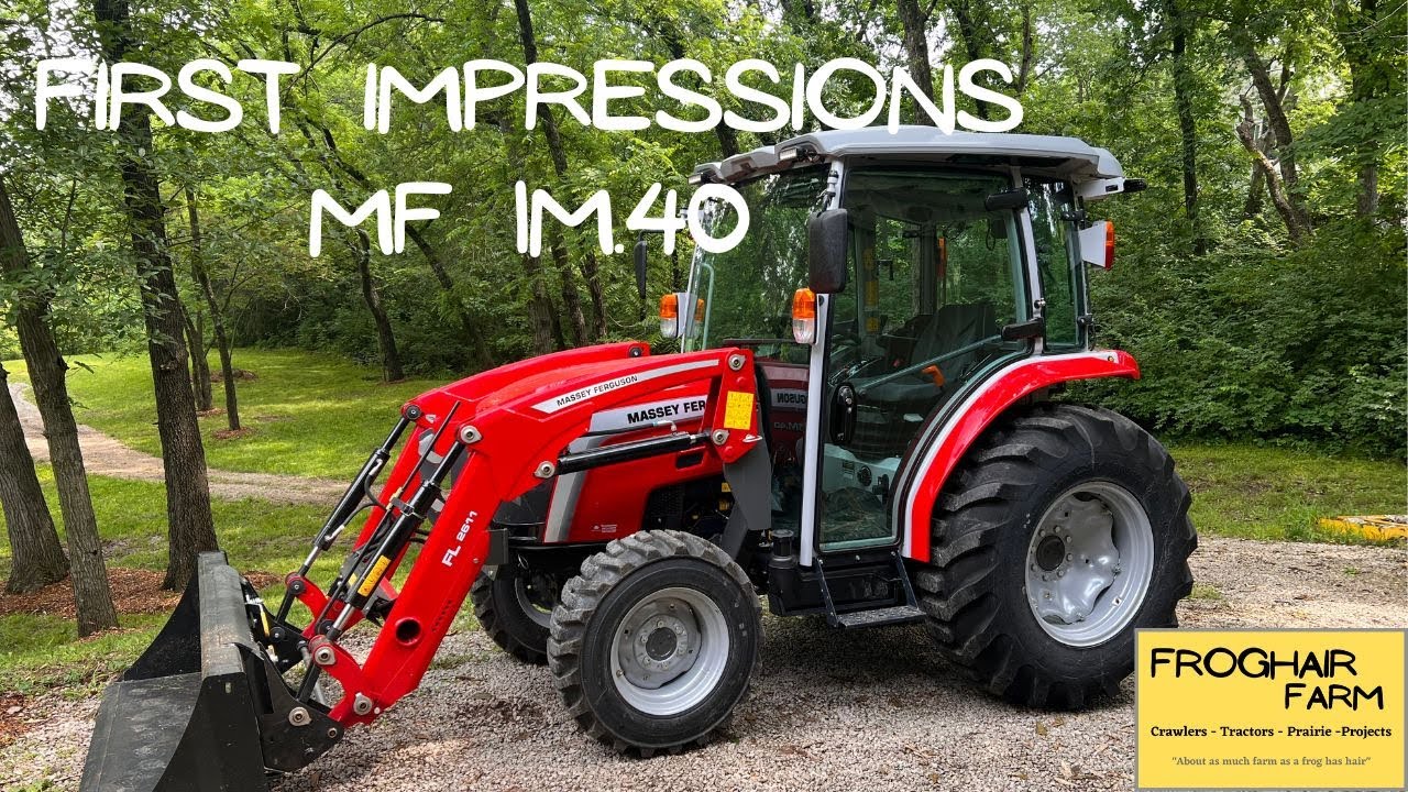 Новый трактор в Froghair — Massey Ferguson 1M.40 — краткий обзор