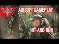 Gameplay. Тактика "УДАРЬ И БЕГИ" в страйкболе. Airsoft Hit-and-Run