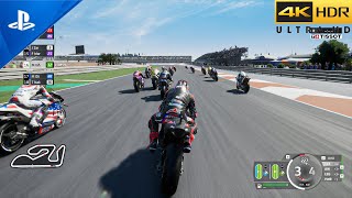 MotoGP 24 - 120% EXTREME Difficulty | Valencia GP MotoGP Race | Ultra High Graphics Gameplay (4K60)