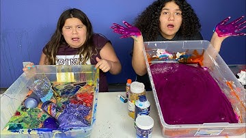 FIX EACH OTHERS SLIME CHALLENGE!!!