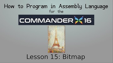 Bitmap: Commander X16 Assembly Language Tutorial, Lesson 15