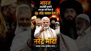 भारत अब चुप नही बैठता है भारत मुंह तोड़ जवाब देता है #pmmodi #narendramodi