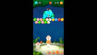 LINE バブル2　STAGE 450　黄金コニー　Golden Cony　LINE BUBBLE 2