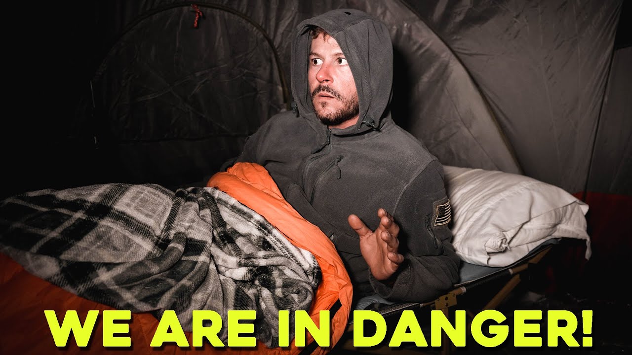 (WE  ARE IN DANGER!) Camped for 48 Hours in the HAUNTED WOODS THAT WILL MAKE YOU LOSE YOUR MIND