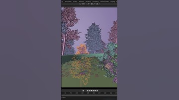 Blender Environment time-lapse  #3denvironment #nature #blender #desirenders