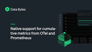 Native support for cumulative  metrics from OTel and Prometheus