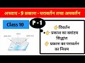 Chapter - 9 प्रकाश - परावर्तन तथा अपवर्तन part - 1 class 10 science | @ALclasses09